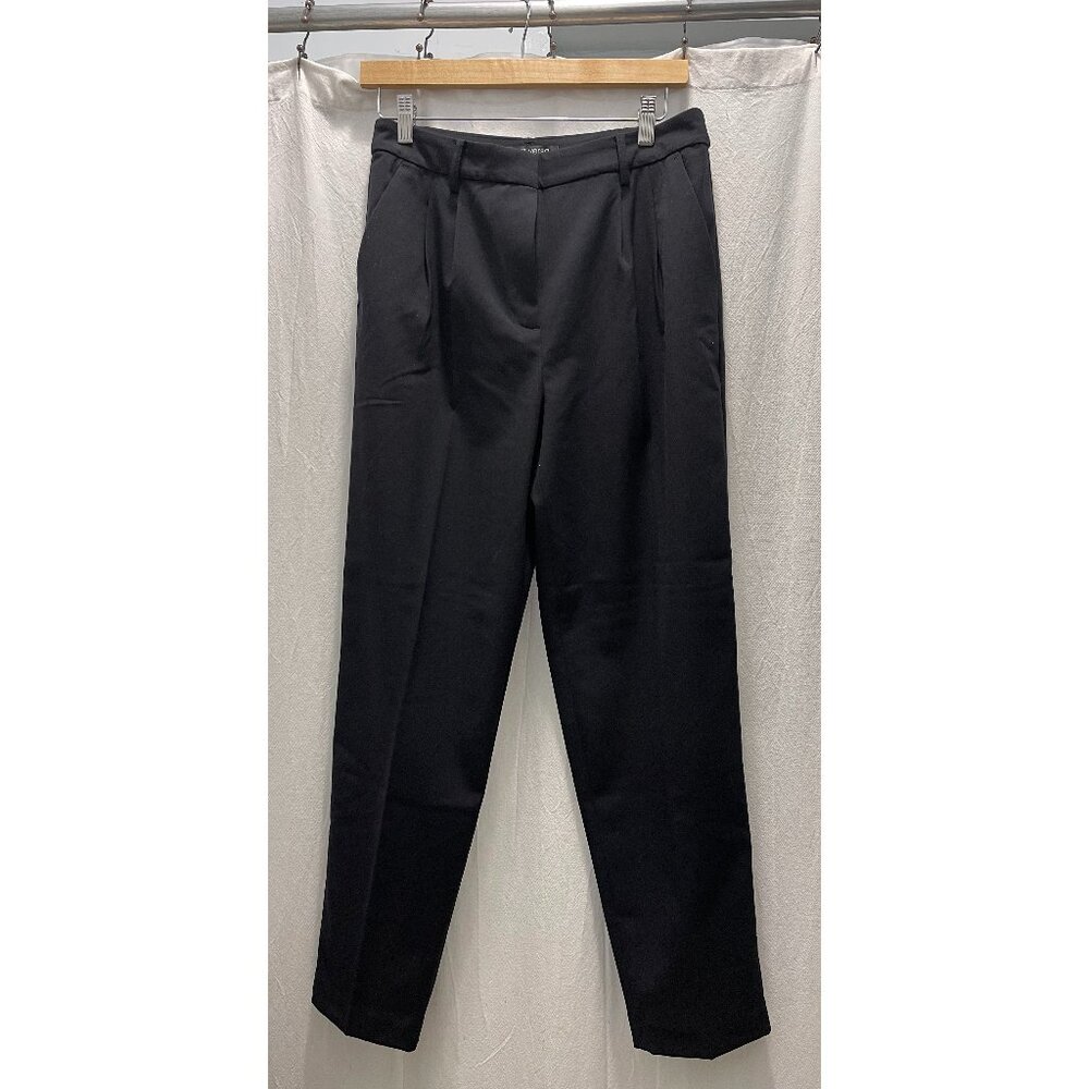 LOFT Versa Seasonless Stretch Double Pleat Taper Pant